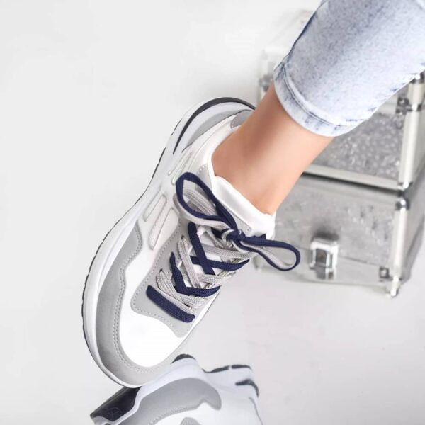 PANTOFI SPORT THILDA ALBASTRU PIELE ECOLOGICA