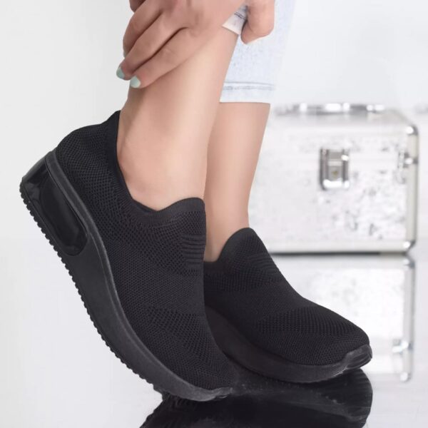 PANTOFI SPORT VANESSA NEGRU TEXTIL