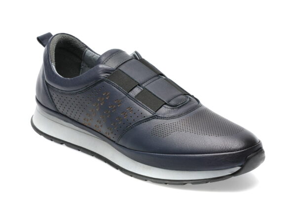 Pantofi AXXELLL bleumarin, SY310, din piele naturala