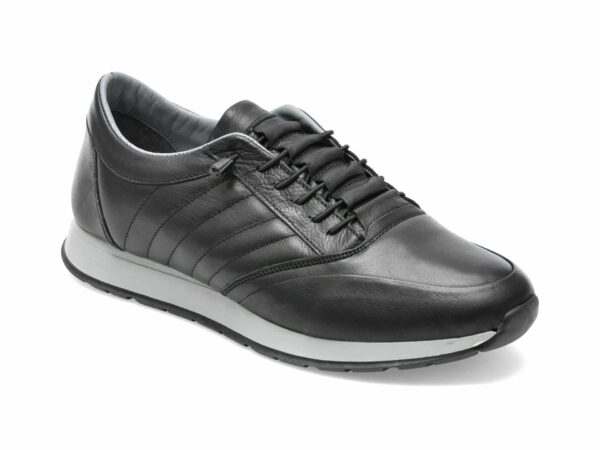 Pantofi AXXELLL negri, SY304, din piele naturala