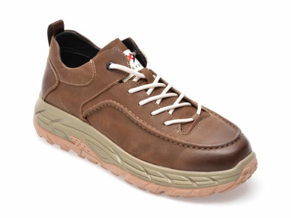 Pantofi GRYXX maro, 33078, din piele naturala