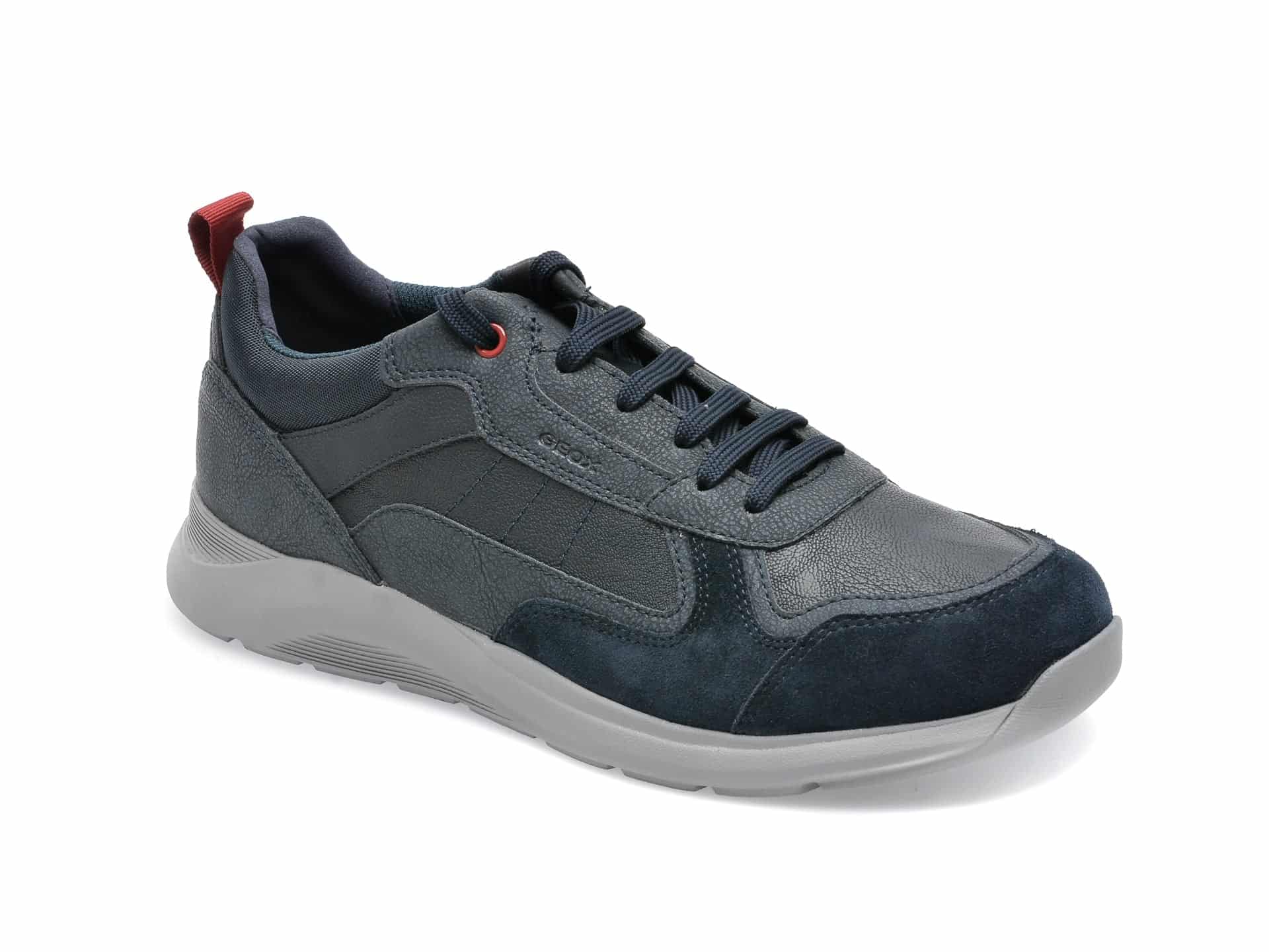 Pantofi sport GEOX bleumarin, U26ANA, din piele ecologica