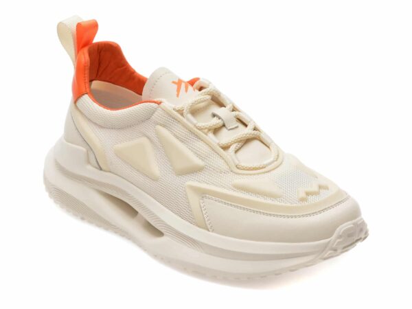 Pantofi sport GRYXX albi, 5A99, din material textil