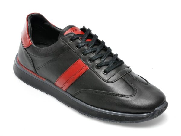 Pantofi sport GRYXX negri, AVC3007, din piele naturala