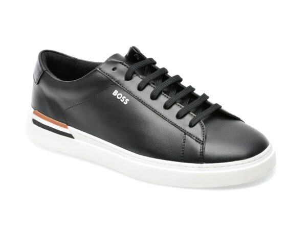 Pantofi sport HUGO BOSS negri, 517, din piele ecologica
