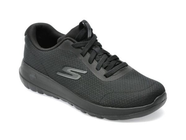Pantofi sport SKECHERS negri, GO WALK MAX, din material textil