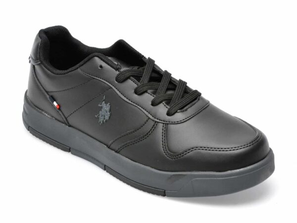 Pantofi sport US POLO ASSN negri, ANDR2PR, din piele ecologica