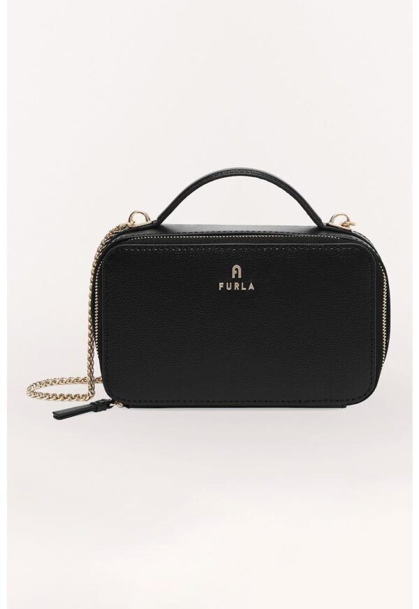 Geanta crossbody mica din piele Camelia