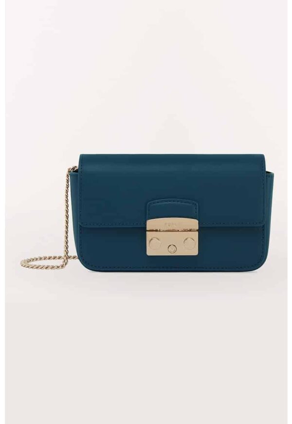 Geanta crossbody mica din piele Metropolis