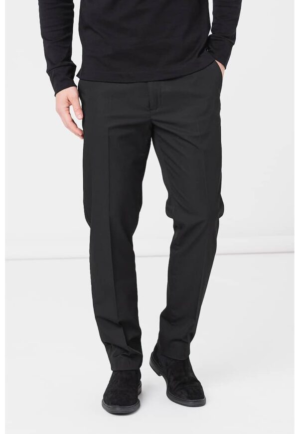 Pantaloni eleganti cu buzunare laterale