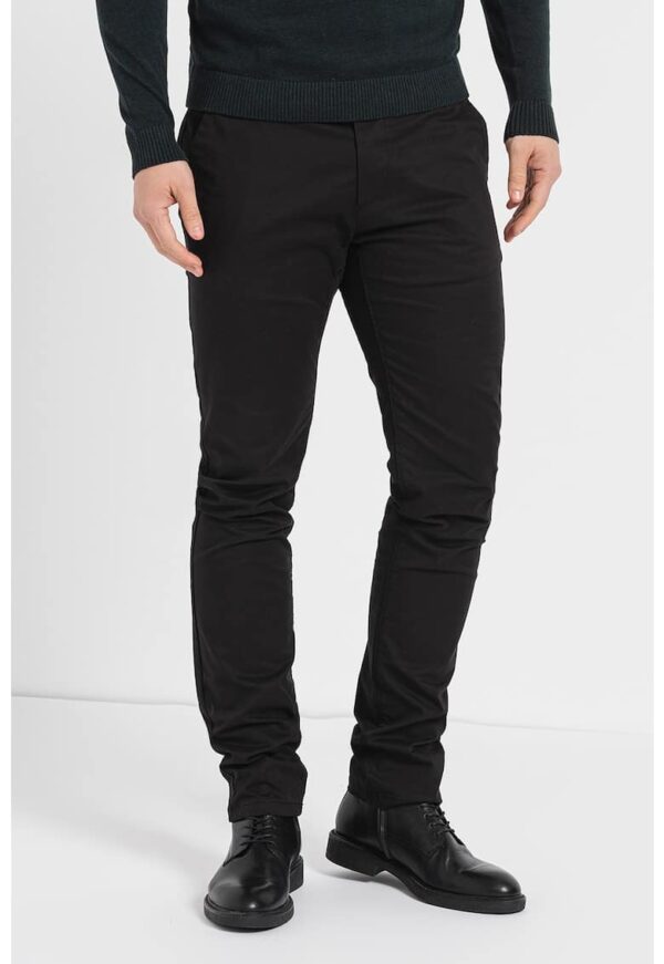 Pantaloni chino cu talie medie