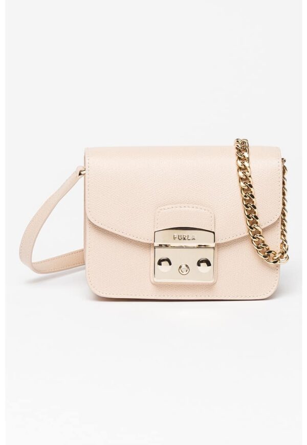 Geanta crossbody mica din piele Metropolis