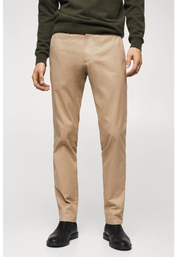 Pantaloni chino slim fit Barna