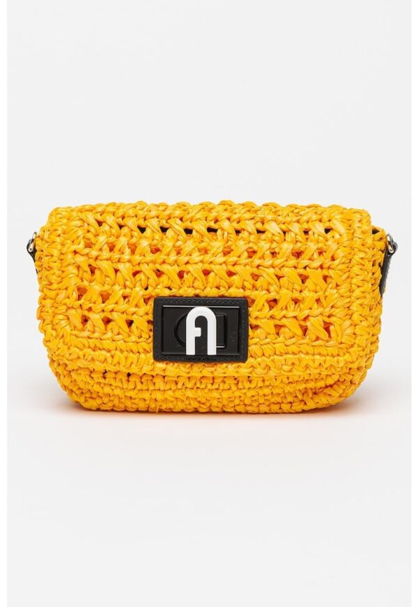 Geanta crossbody mica de rafie 1927