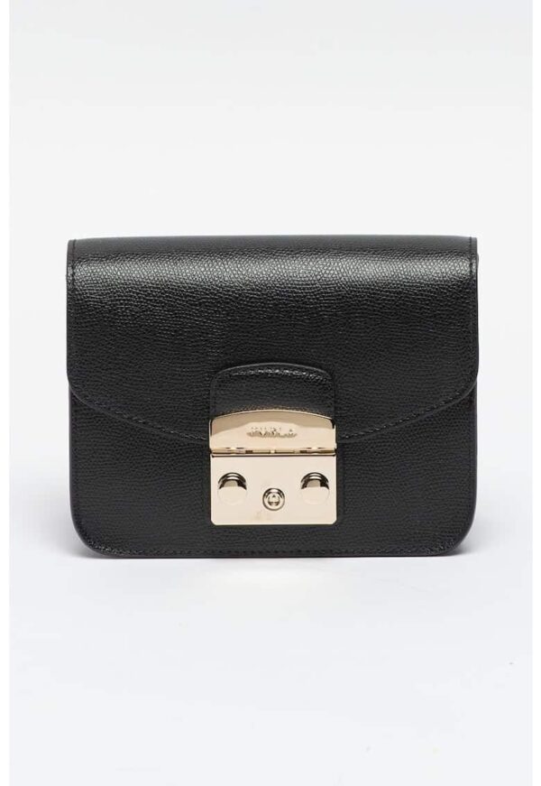 Geanta crossbody mica din piele Metropolis