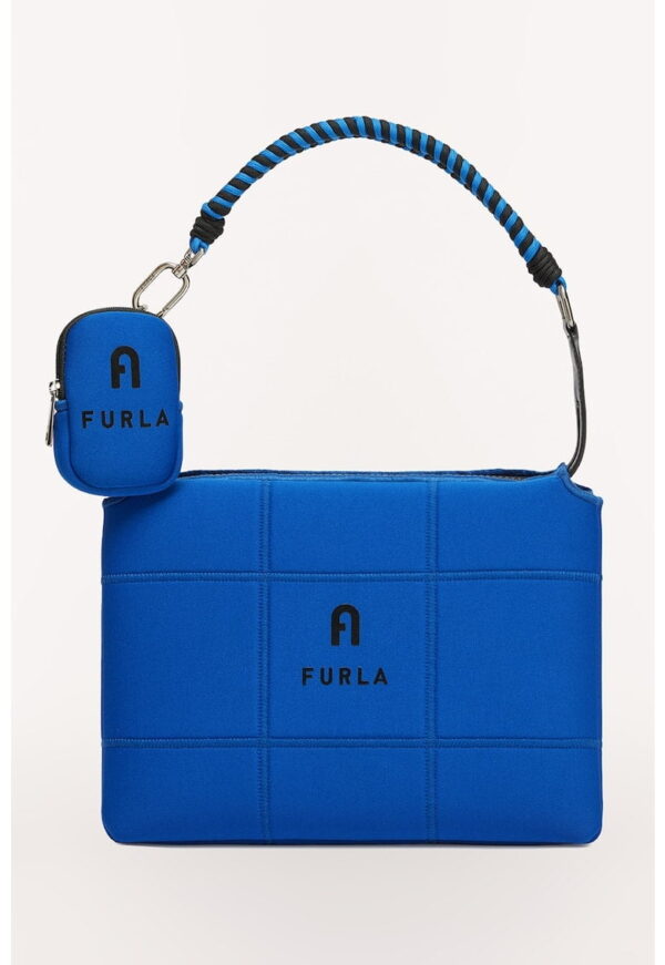 Geanta cu bareta de umar si logo Piuma