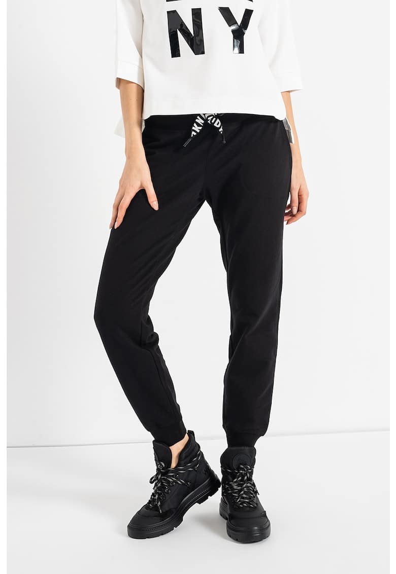 Pantaloni crop cu buzunare oblice pentru antrenament