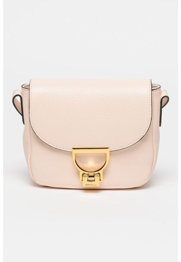 Geanta crossbody de piele cu aspect texturat Arlettis