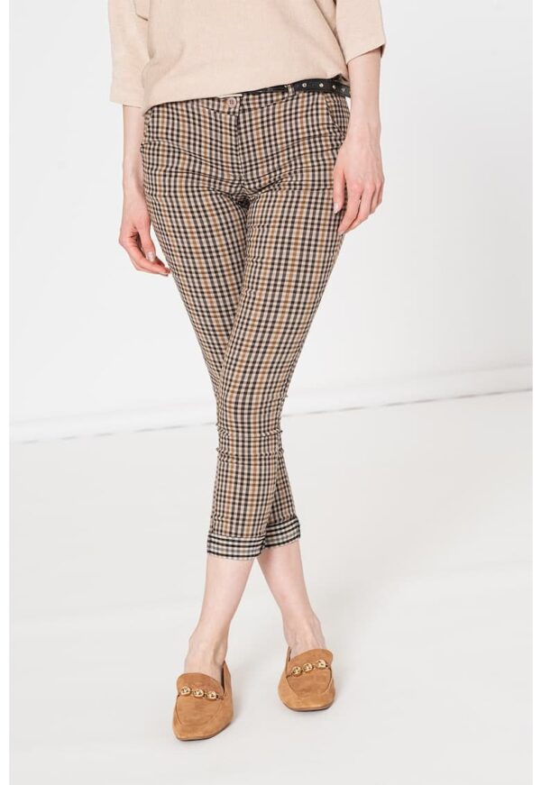 Haily’s – Pantaloni skinny cu model in carouri Mandy