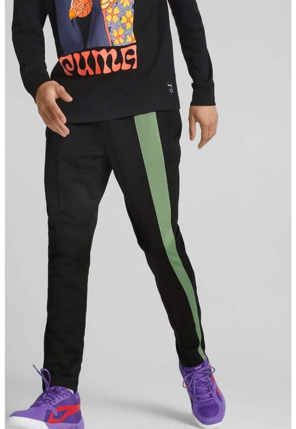 Pantaloni slim fit cu benzi laterale contrastante Ralph Sampson