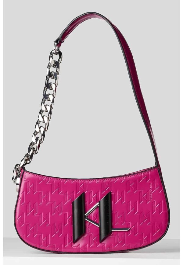 Geanta de piele cu bareta de umar Saddle