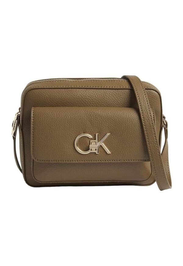Geanta crossbody de piele ecologica Re-Lock