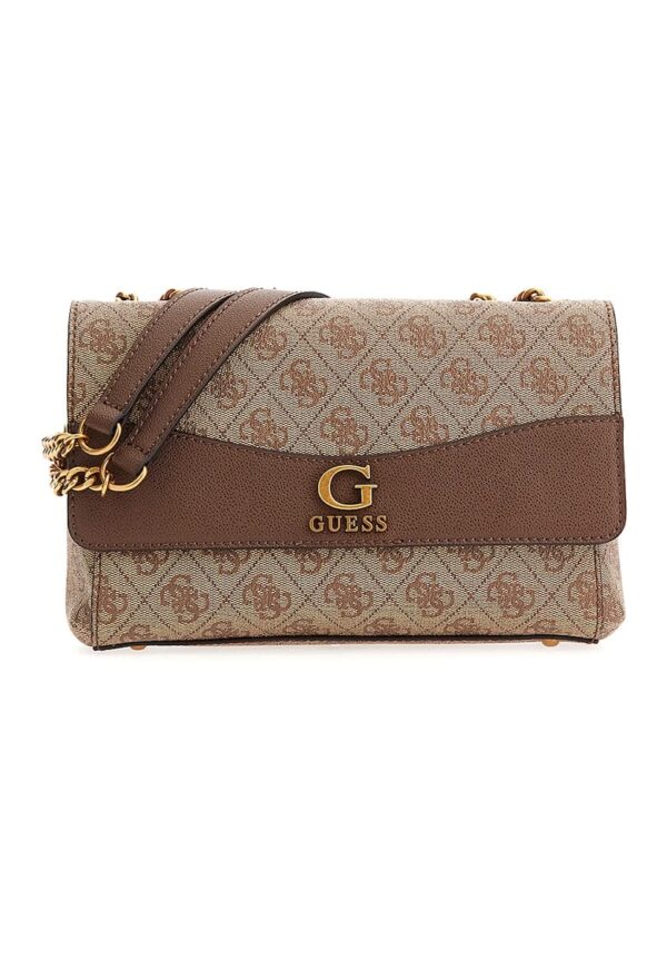 Geanta crossbody din piele ecologica cu clapa Nell