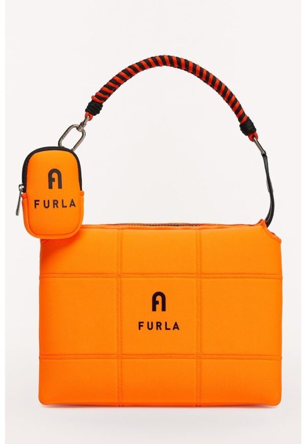 Geanta cu bareta de umar si logo Piuma