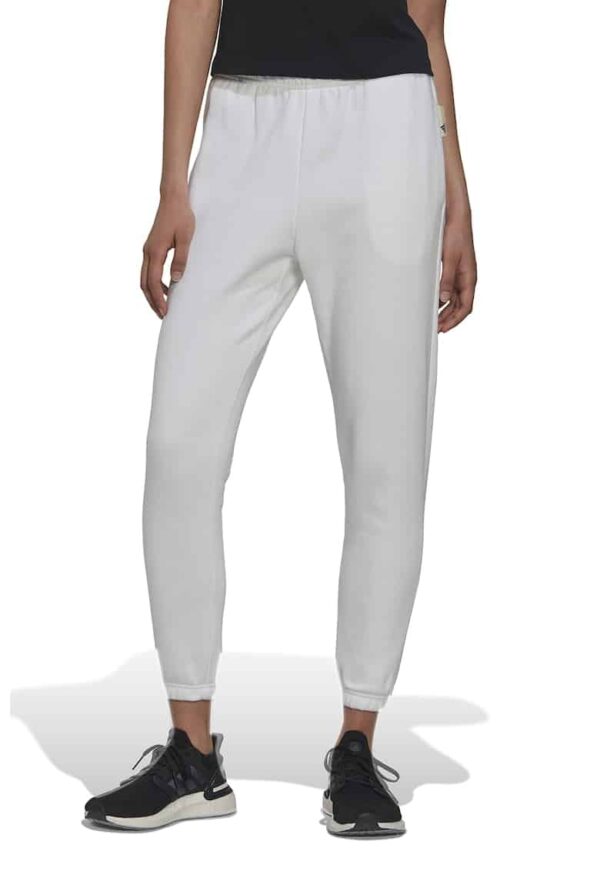 Pantaloni conici din amestec de bumbac organic cu buzunare laterale