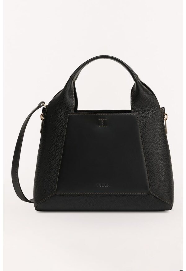 Geanta mica din piele cu bareta de umar detasabila Gilda