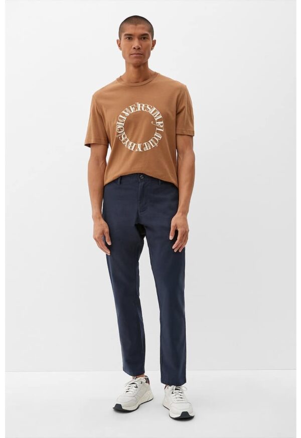 Pantaloni chino cu talie medie