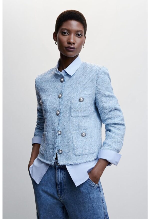 Sacou din tuid cu buzunare Wintour