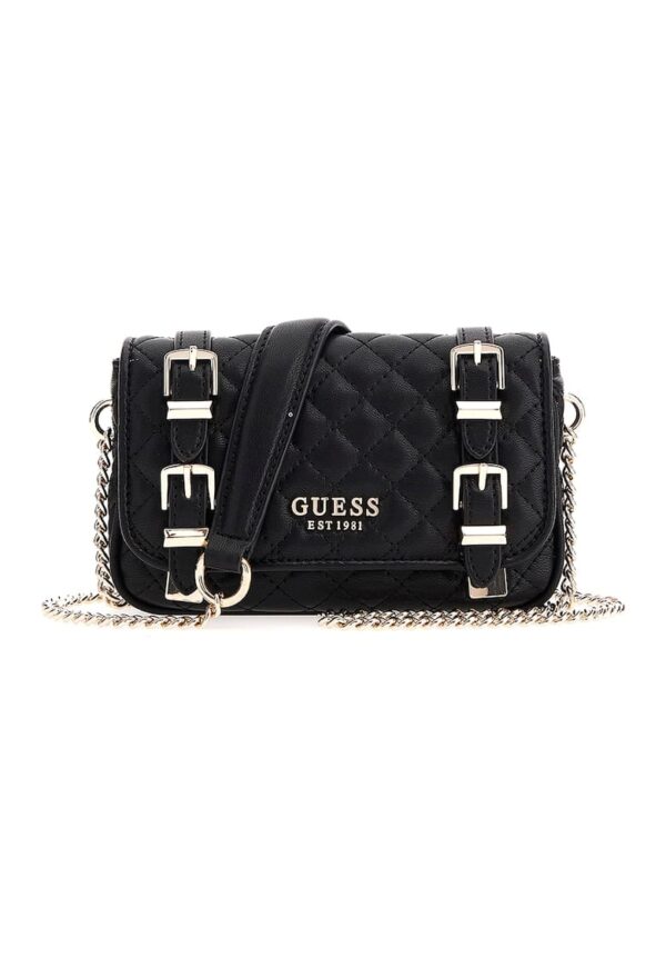 Geanta crossbody mica cu aplicatie logo Adam