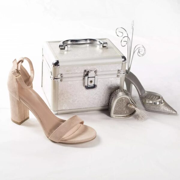 SANDALE CU TOC THALY PIELE ECOLOGICA INTOARSA BEJ