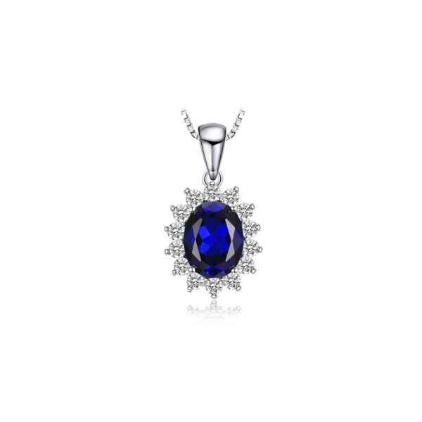 Colier din argint Kate’s Elegant Sapphire