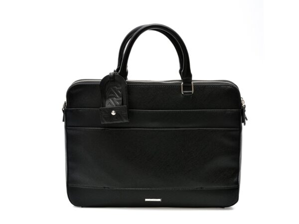 Geanta ALDO neagra, NISPERILLO007, din piele ecologica