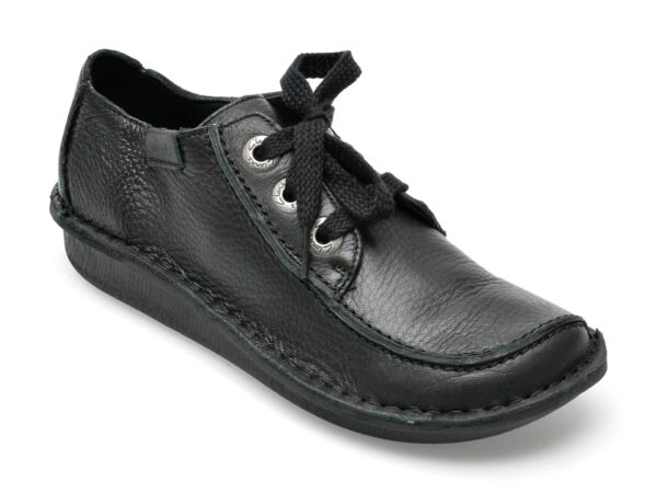 Pantofi CLARKS negri, FUNNY DREAM 01-N, din piele naturala