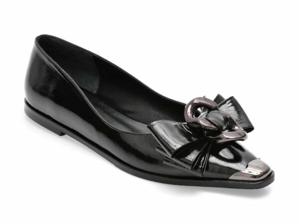 Pantofi EPICA negri, 509, din piele naturala