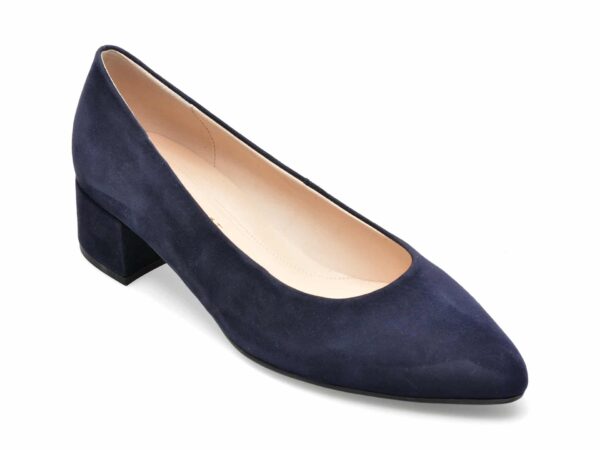 Pantofi GABOR bleumarin, 21440, din piele intoarsa