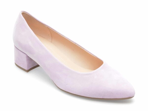 Pantofi GABOR mov, 21440, din piele intoarsa