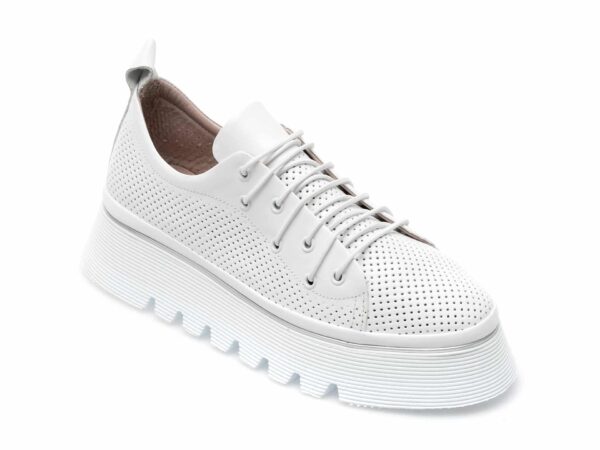 Pantofi GRYXX albi, 1460260, din piele naturala