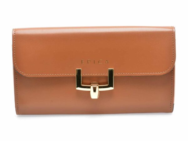 Portofel EPICA maro, M2, din piele naturala