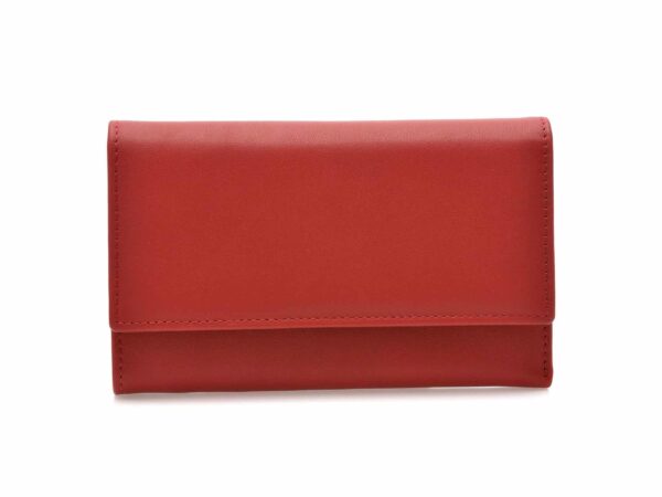 Portofel EPICA rosu, 8283, din piele naturala