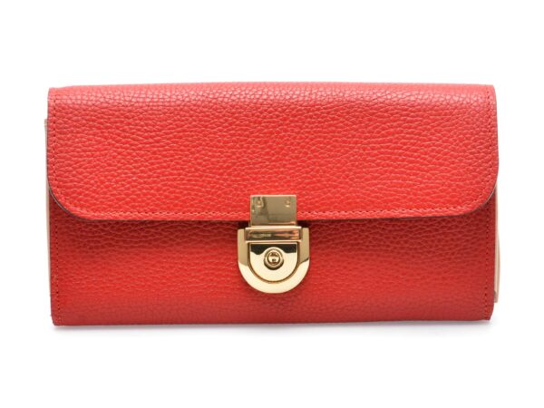 Portofel EPICA rosu, M1, din piele naturala