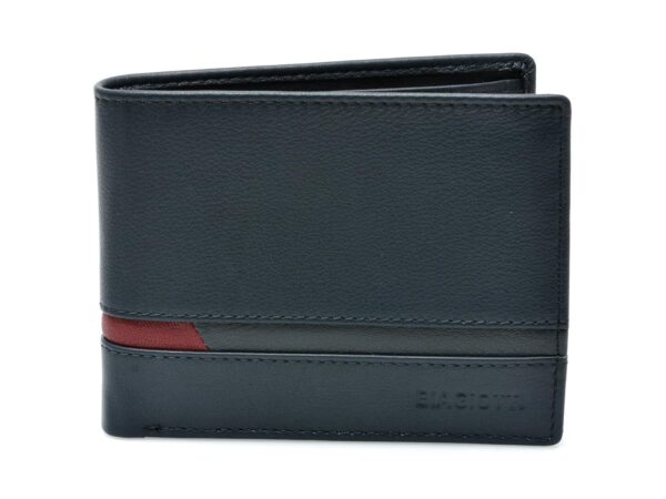 Portofel LAURA BIAGIOTTI bleumarin, 76140, din piele naturala