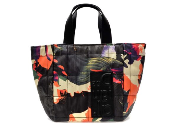 Poseta DESIGUAL neagra, WAXPAB, din piele ecologica