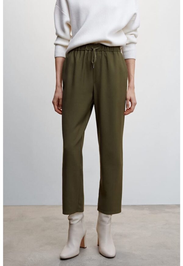 Pantaloni drepti jogger Fluid