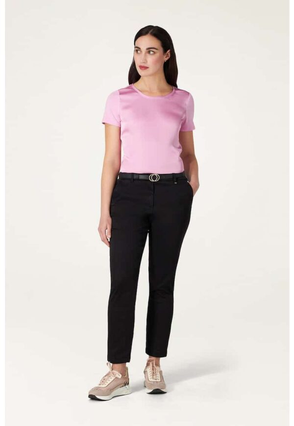 Pantaloni conici din amestec de lyocell