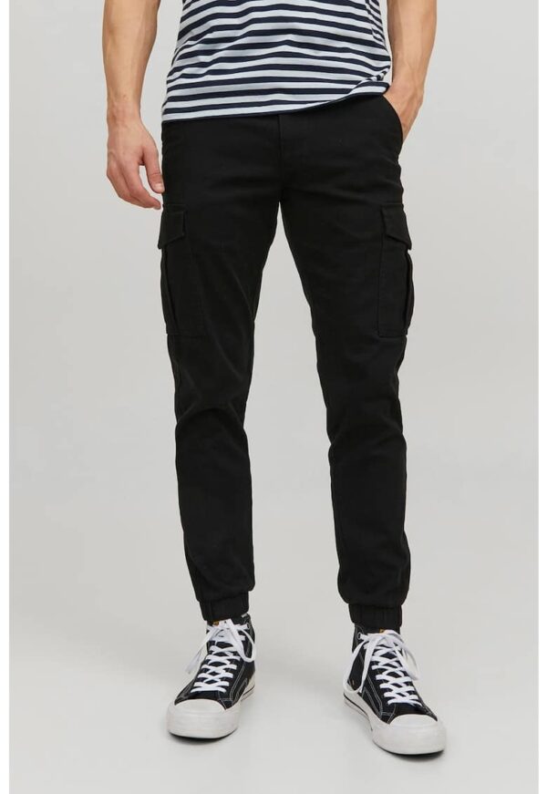 Pantaloni cargo cu buzunare laterale cu clapa