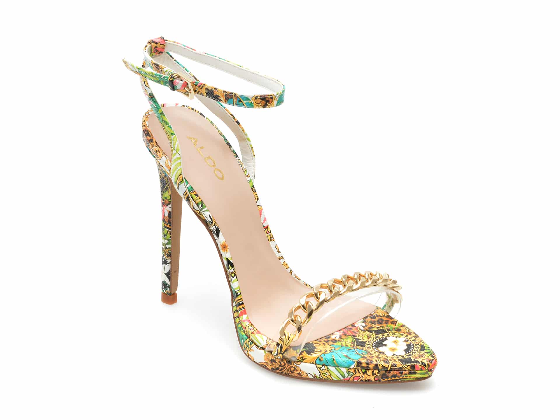 Sandale ALDO multicolor, THIRAKIN961, din piele ecologica